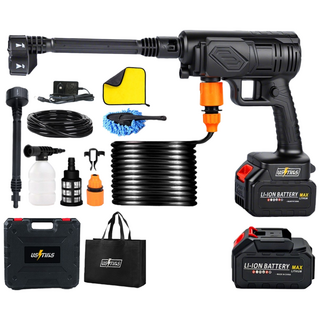 우스틴스 가정용 휴대용 충전 고압 무선 세차기 셋트, 1세트, 본품 + 배터리1개