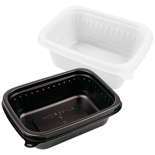 사각 반죽용기 대 + 뚜껑 50세트 400ml 이유식 보관 밀폐용기, 반투명, 용기+뚜껑