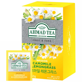 아마드티 캐모마일 레몬그라스 허브차, 1.5g, 20개입, 1개
