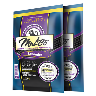 미스터리 고양이 모래, 7kg, 2개, 라벤더