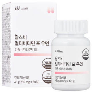 랄츠비 멀티비타민 포 우먼 21종 멀티비타민 미네랄 60정 1개입, 1개