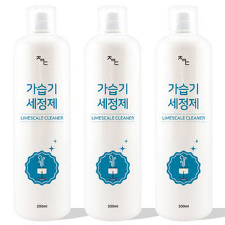 차카다 가습기세정제 석회와 찌든물때 제거 클리너, 3개, 300ml