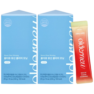 [본사공식몰] 올더뮤 뮤신 클리어 모닝, 2박스, 20회분