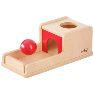 정품 boby 몬테소리 서랍 교구 박스 공 도형 넣기 소근육 발달 원목 장난감, 4) 영구 오브젝트, 1개