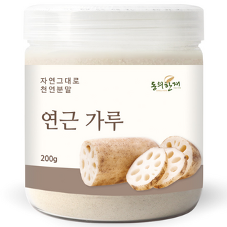 동의한재 100% 국산 연근 가루 분말, 200g, 1개