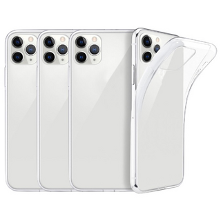 idear Cover 아이폰 12 울트라씬 투명 젤리 휴대폰 케이스 4p