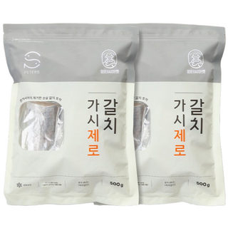 피터씨마켓 가시제로 갈치 기획세트, 2개, 500 g 이상
