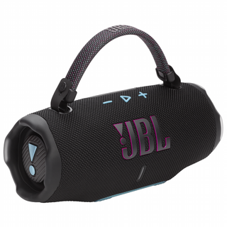 삼성공식파트너 JBL CHARGE6 블루투스 스피커 AI 사운드부스트 24시간재생 보조배터리기능 Aura cast IP68 방수방진 핸드스트랩 야외 아웃도어 캠핑 무선 스피커, 블랙네온