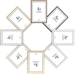 신원액자 디아크 알루미늄 액자 A4 A3 A2 A1 5070, 화이트, 1개