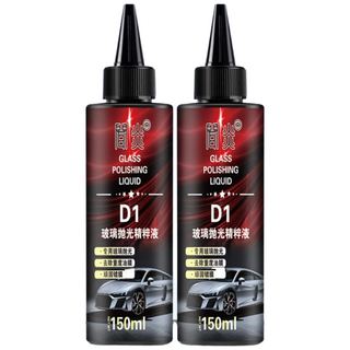 1+1[독일의 공예] 강력 자동차 유막제거제 유막제거 자동차 유막 자동차 유리 유막제거제 스폰지 증정, 2개, 150ml