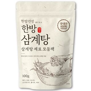 한방선생 삼계탕 재료, 100g, 1개