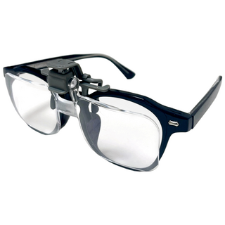 비버블리 클립 돋보기 클립형 확대경 핸드프리 렌즈 2배율, 돋보기CM001925, 1개