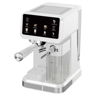 커피그라인더 프로그래머블 전기 드립 커피 머신 물탱크 20바 펌프 에스프레소 커피 머신, CM5600, Crystal Diamond White, 1.5L/1350W
