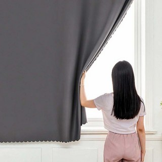 유스몰 붙이는 찍찍이 암막 커튼 + 벨크로 2개