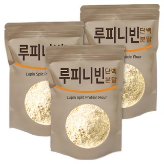 The큰나무 루피니빈 콩 루핀 단백 분말, 4개, 500g
