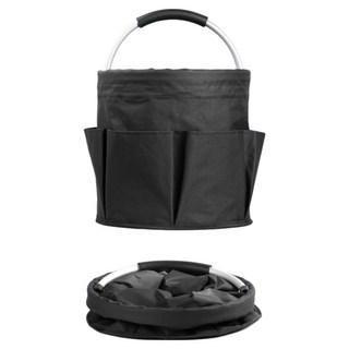 도나토르 간편 접이식 세차버킷 가방, 블랙