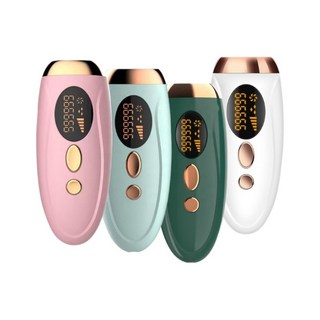 Nexflow 유선 레이저 제모기 고성능 가정용 제모 장비 풀세트 영구 탈모 기계 의료기기 인증, 다크 그린 JD-TMY-G