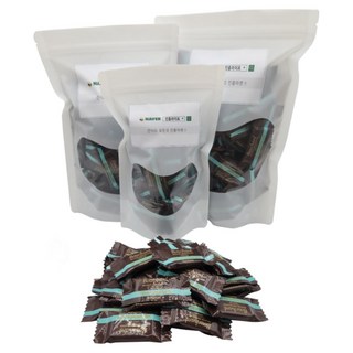 진흥라이프 부샤드 초콜렛 카라멜 씨솔트 소분, 400g, 1개