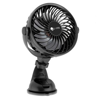 차량용 무선 선풍기 써큘레이터 유모차 헤드레스트 송풍구 흡착 거치대 S-FAN20, 흡착+송풍구 거치대(No.200)