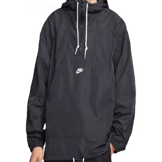[국내매장정품] 나이키 클럽 마리나 아노락 블랙 경량 후드 바람막이 A/S가능 에디샤