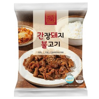 간장 돼지불고기 200g x 4팩, 4개