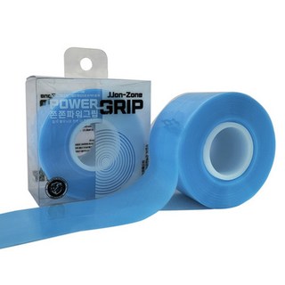 쫀쫀 손맛 파워그립 골프채 그립 교체 테이프, 블루, 1개