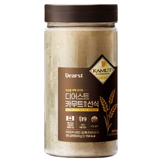 [디어스트] 카무트 선식 씹히는 고소함 영양 가득! (800g) 미숫가루 대체식, 800g, 2개