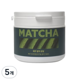 느랑풀 제주 프리미엄 말차가루, 5개, 1개입, 150g