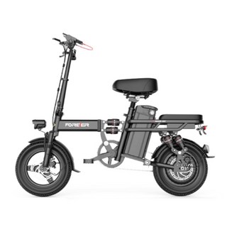아트테크 최고16단충격흡수 승차감우수 48V 전기자전거 전동자전거 부모님 효도 선물 접이식 배터리분리충전 자토바이 언덕 등판 등반 출퇴근용 전동바이크 배달용 폐달 스로틀 자토바이, 블랙, 스틸
