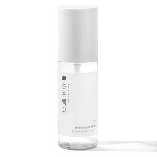 순수백과 피톤치드 스프레이 천연 정전기 방지 섬유 탈취제 편백수 냄새 제거 이불 침대 침구 매트리스 곰팡이 액 원액 새집증후군 방법 실내 화장실 담배 공기 옷 의류 무향, 70ml, 1개