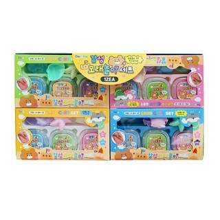 감성모래놀이 12개세트, 1개