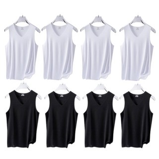 앨스토어 남성 런닝 4장 세트 무봉제 심리스 노라인 민소매 이너웨어