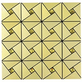 주방 욕실 접착식 메탈타일 데코 아트월메탈시트지, 메탈타일E, 1개