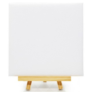 미니 캔버스 이젤 세트 15cm X 15cm, 10개