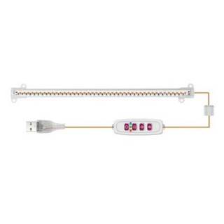 스마토이 LED바 식물등 식물조명 식물성장등 50cm 1구, 기타색, 1개