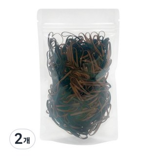 쉬즈라인 TPU 고무밴드 500p, 혼합색상, 2개