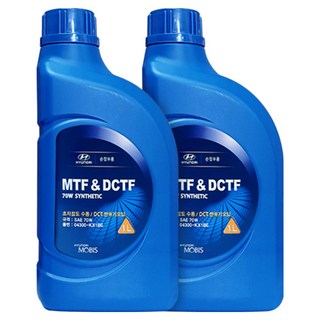 투싼 TL 15-20년식 순정 DCT 미션오일 단순교환 세트 2리터 1대분, 오토 1.7 디젤 경유, API GL-4 70W : 2리터