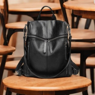 SHOPPI 리얼 소가죽 디자이너 데일리 여성 백팩