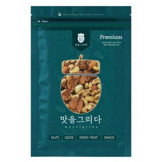 맛을 그리다 프리미엄 믹스너트 웰빙클래식 450g / 햇 A급 견과구성 믹스너츠, 1개