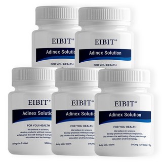다이어트 특허 아디넥스 솔루션 식욕억제, 5개, 30정