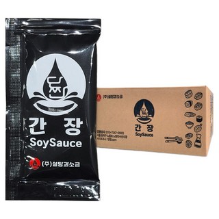 단짠간장 10g 단짠간장 (1박스) / 회간장 / 미니회간장 / 10그람회간장 / 회전용간장 / 미니간장 / 배달용간장, 1000개