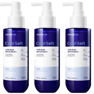 Dr.G 清涼鹽長效頭皮噴霧, 3瓶, 100ml