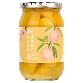 더오담 바로담은 달콤 황도, 1개, 450g