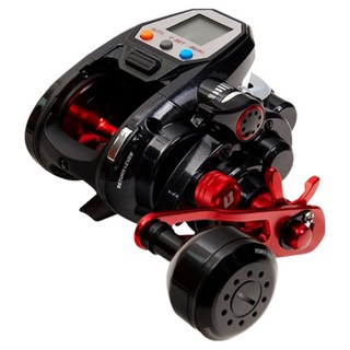 바낙스 카이젠Z 300B 전동릴 자동챔질 중형전동릴 선상낚시 갈치 참돔 광어 우럭 한치, 우핸들, BLACK/RED, 카이젠 300B