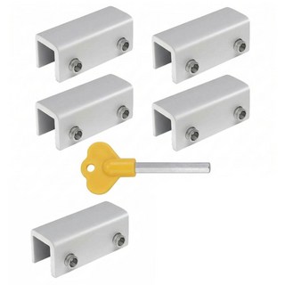 지키미 추락방지 자취 창문 잠금장치, 5세트