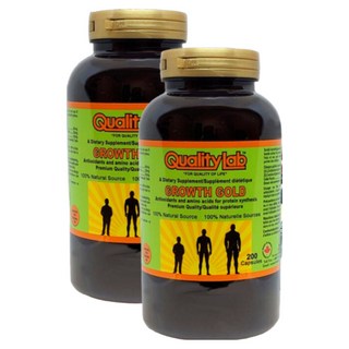 캐나다 0%첨가물 성장호르몬 그로스골드 200캡슐*2 / 약14개월분 청소년영양제 성장기영양제, 200정, 2개