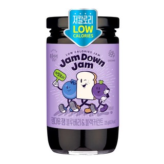 Bokumjari 低卡藍莓黑醋栗果醬, 225g, 1罐