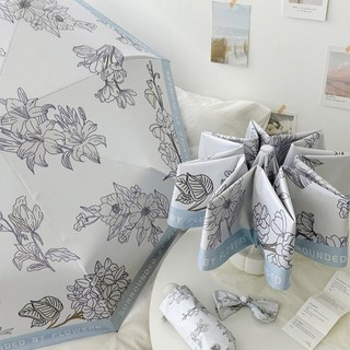 메인스톰 초경량 플라워 양우산 UV자외선차단 우산 양산