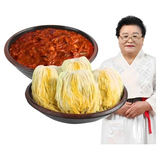 [강순의명가] 절임배추 10kg + 김치양념 4kg, 1개