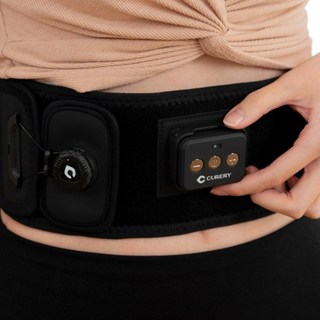 큐어리 허리 저주파 EMS 의료기기 마사지기 안마기 자극 통증 치료 관절 보호대 (패드+리모컨)